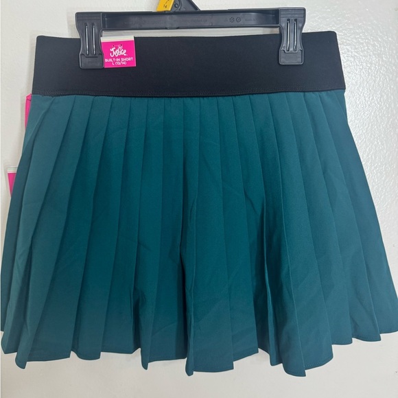 Justice Sport Teal Skort with Tech Pocket - Picture 4 of 5